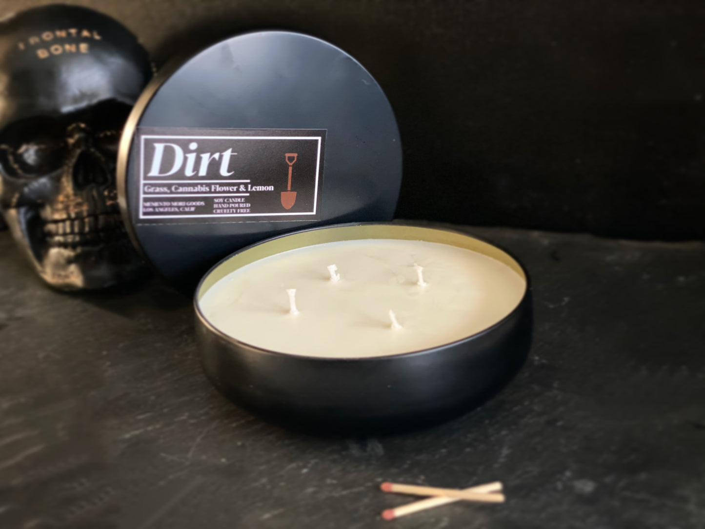 Dirt Candle