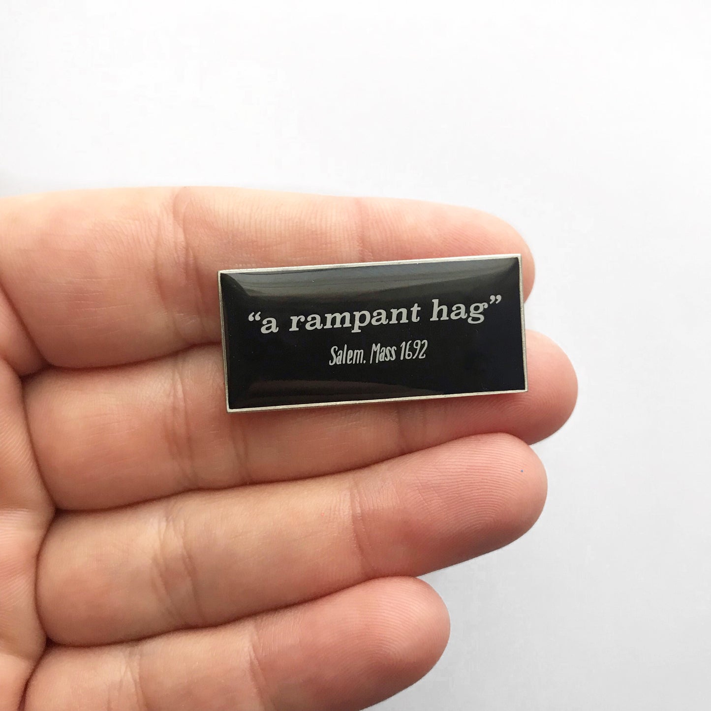 A Rampant Hag Pin