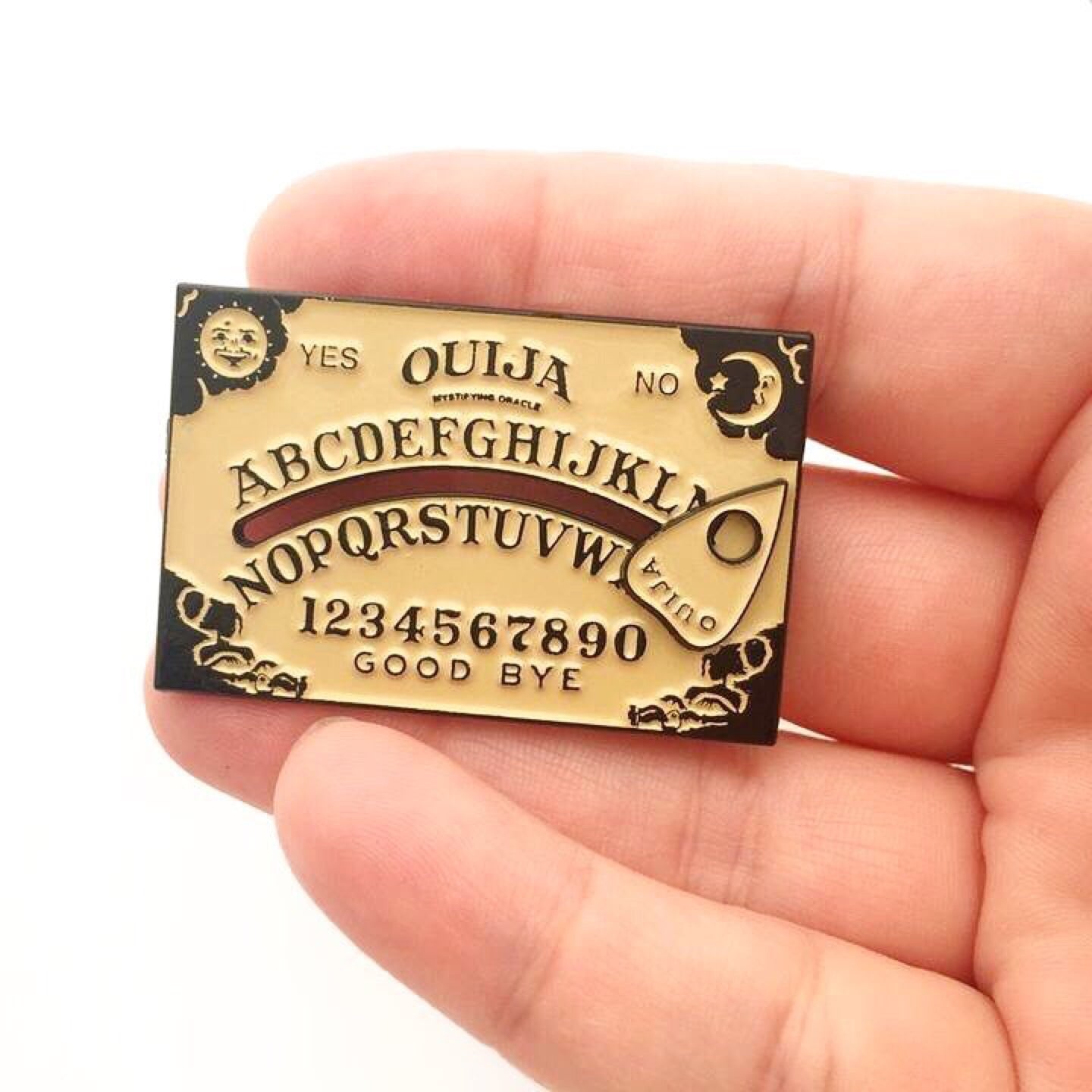 Soft Enamel Ouija Pin