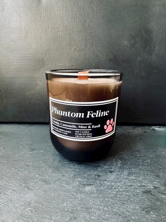 Phantom Feline Candle