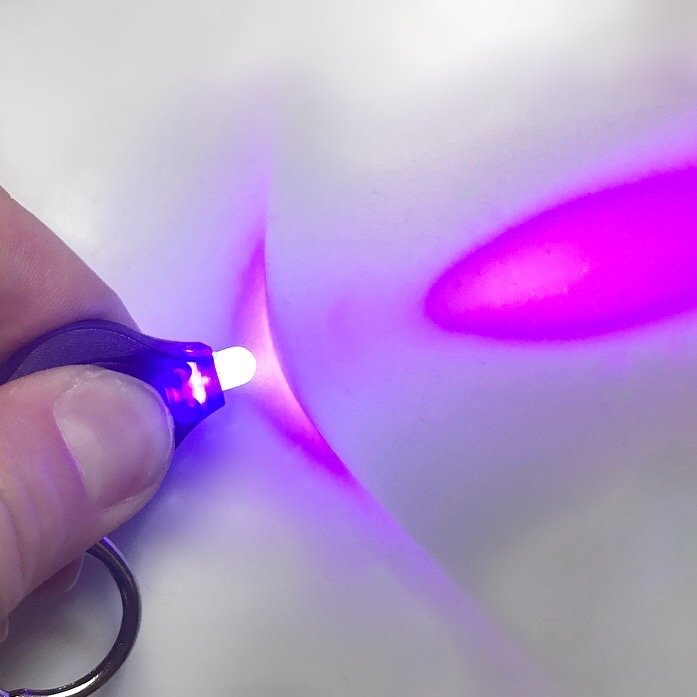UV LED Keychain