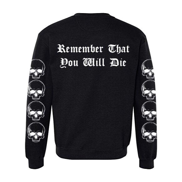 Memento Mori Crewneck Sweatshirt